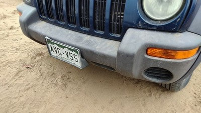 2002-2004 Jeep Liberty Front Bumper Cover Assembly Oem 5Gj63hs5ac