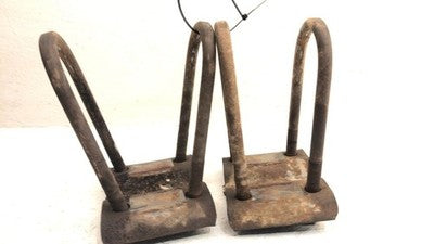1973-1988 Chevy C20 Pickup U-Bolt Set For Rear End Complete With Plates Oem