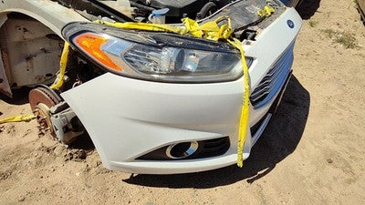 2013-2016 Ford Fusion Front Bumper Cover Assembly Oem White Yz Ds7Z17D957Aaptm