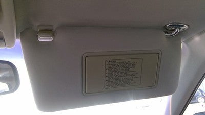 1997 Acura Tl Passenger Right Sun Visor Oem Gray