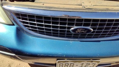 2001-2003 Ford Windstar Front Grille Oem Chrome 1F2z8200aa