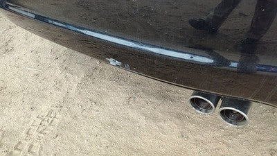 2002-05 Honda Civic Hatchback Si Rear Bumper Cover Assembly Oem Back Black Nbp