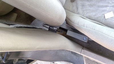 1993 Saturn Sw2 Passenger Right Front Seat Belt Retractor Oem Waist Tan