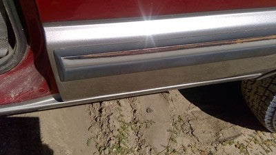 1998-2001 Chevy S10 Blazer Driver Left Rear Moulding From Door Back Trim Strip