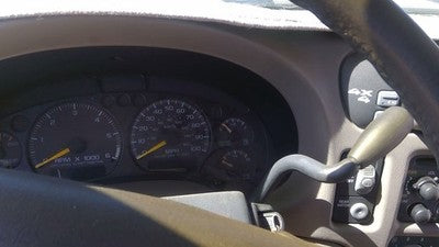 1998 Chevy S10 Blazer Trim Bezel Around Speedometer Dash Surround Panel Gray 92H