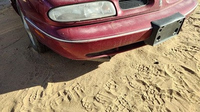 1996-1999 Olds 88 Front Bumper Cover Assembly Oem Red 25644009