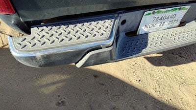 2004-2012 Gmc Canyon Rear Bumper With Mount Brackets Oem Back Step Dented Chrome