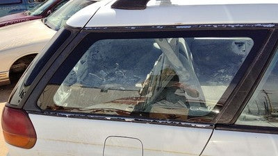 1995-1999 Subaru Legacy Rhd Postal Right Rear Quarter Glass Back Side Window Oem