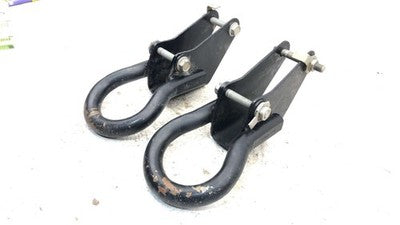 2016 Dodge Ram 4500 Pair Of Oem Tow Hooks Factory Bumper Hook Set Hardware Bolts