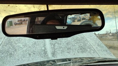 1993 Chevy S10 Blazer Inside Rear View Mirror Oem Windshield Mounted