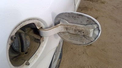1998 Ford Taurus Fuel Tank Door With Hinge Gas Lid Oem Filler White