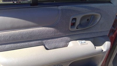 98-03 S10 Blazer Driver Left Rear Inside Door Trim Panel Only Back Gray 92H
