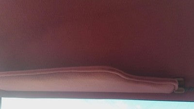 1985 Jeep Cherokee Driver Left Sun Visor Oem Red