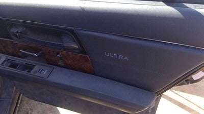1993 Buick Park Ave Passenger Right Rear Inside Door Trim Panel Only Back Gray