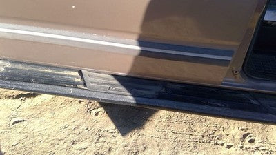 95-05 Chevy Astro Passenger Right Rear Moulding From Door Back Trim Strip Brown