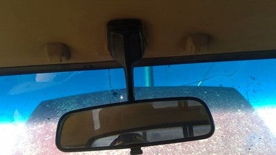 1986 Isuzu Pup Pickup Inside Rear View Mirror Oem Windshield Mounted