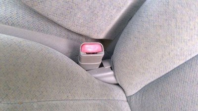 1998 Mercury Sable Driver Left Front Seat Belt Buckle Receiver Oem Gray N2