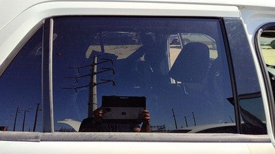 11-19 Police Interceptor Passenger Right Rear Side Window Door Glass Back
