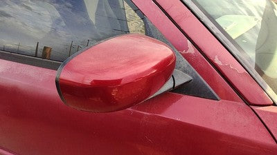 06-10 Charger Passenger Right Side Mirror Door Mounted Prh Inferno Red Crystal