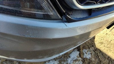 2012 13 Kia Optima Sx Front Bumper Cover Assembly Oem Satin Metal Stm Cracked