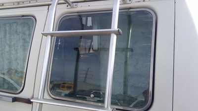 1975-1991 Ford Van E250 Passenger Right Rear Back Glass Window Oem E4uz1542006d