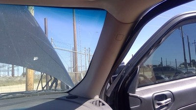 2017 Jeep Patriot Passenger Right A Pillar Trim Windshield Post Panel Gray Dv