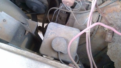1979 Ford Van E250 Windshield Washer Fluid Reservoir with Pump OEM Wiper Tank