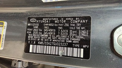 16-21 Tucson Driver Left Front Spindle Steering Knuckle With Wheel Hub Fwd