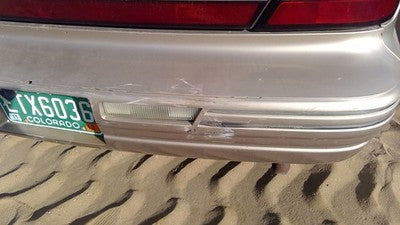 1992-1995 Olds Eighty Eight Rear Bumper Cover Assembly Oem Back Gold 16520914