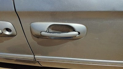 2001-07 Town & Country Driver Left Rear Outside Door Handle Back Silver Ps2