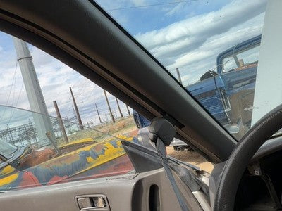 1990 Subaru Legacy Driver Left A Pillar Trim Windshield Post Panel Oem Gray