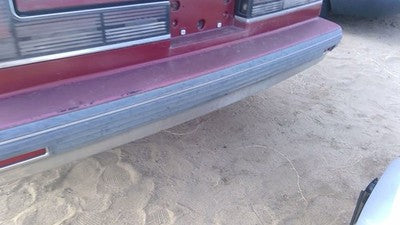1990-1991 Olds Eighty Eight Rear Bumper Cover Assembly Oem Back Red 25556243