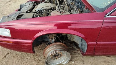 1992-2002 Cadillac Eldorado Driver Left Front Fender Oem Crimson Red 86U