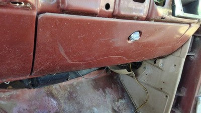 1983 Chevy K30 Glove Box Assembly Complete Door With Latch Oem
