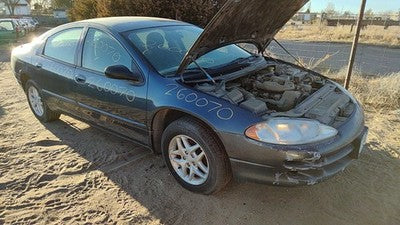 01-04 Dodge Intrepid Passenger Right Rear Power Window Regulator With Motor Back