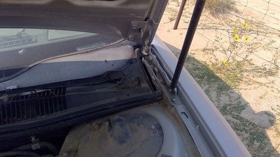 1988-1997 Cutlass 2 Door Driver Left Hood Hinge Assembly Oem Silver
