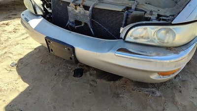 1997-2005 Park Ave Ultra Front Bumper Cover Assembly Oem Silver 25651624