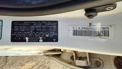 1996-2006 Hyundai Elantra Starter Motor 2.0L 3610023160