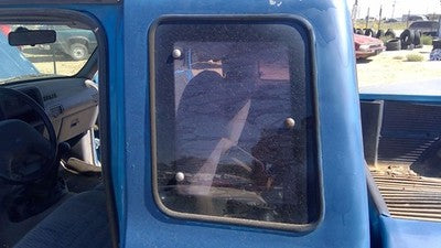 1993-1997 Ford Ranger Driver Left Rear Quarter Glass Back Side Window Oem