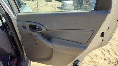 00-03 Ford Focus Passenger Right Rear Inside Door Trim Panel Only Oem Back Gray