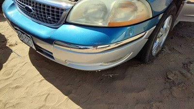 2001-2003 Ford Windstar Front Bumper Cover Assembly Oem Blue Lv Ts Torn