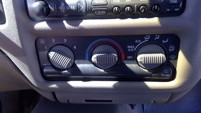 1998 Chevy S10 Blazer Temperature Control Module In Dash Heater Ac Head Unit Oem