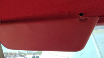 1983 Ford F150 Driver Left Sun Visor Oem Red
