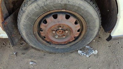 1995-1999 Subaru Legacy Rhd Postal 14' Steel Wheel Oem Factory Rim 28111Ac380