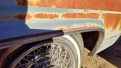 1984 Deville Sedan Lh Driver Left Rear Wheel Chrome Moulding Oem Back