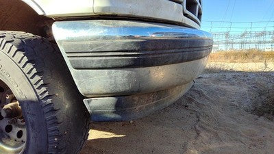1992-1996 Ford F150 Front Bumper Assembly Chrome With Brackets Oem F2tz17757b