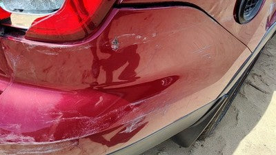 2011-2015 Ford Explorer Rear Bumper Cover Assembly Oem Back Ruby Red Rr