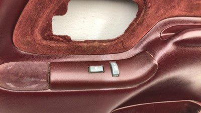 95 Chevy Silverado 1500 Passenger Right Front Inside Door Trim Panel Oem Red