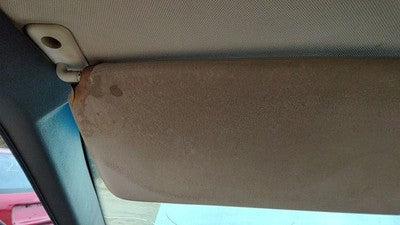 1991 Volvo 740 Driver Left Sun Visor Oem Gray