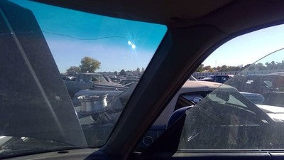 2002 Subaru Forester Passenger Right A Pillar Trim Windshield Post Panel Gray